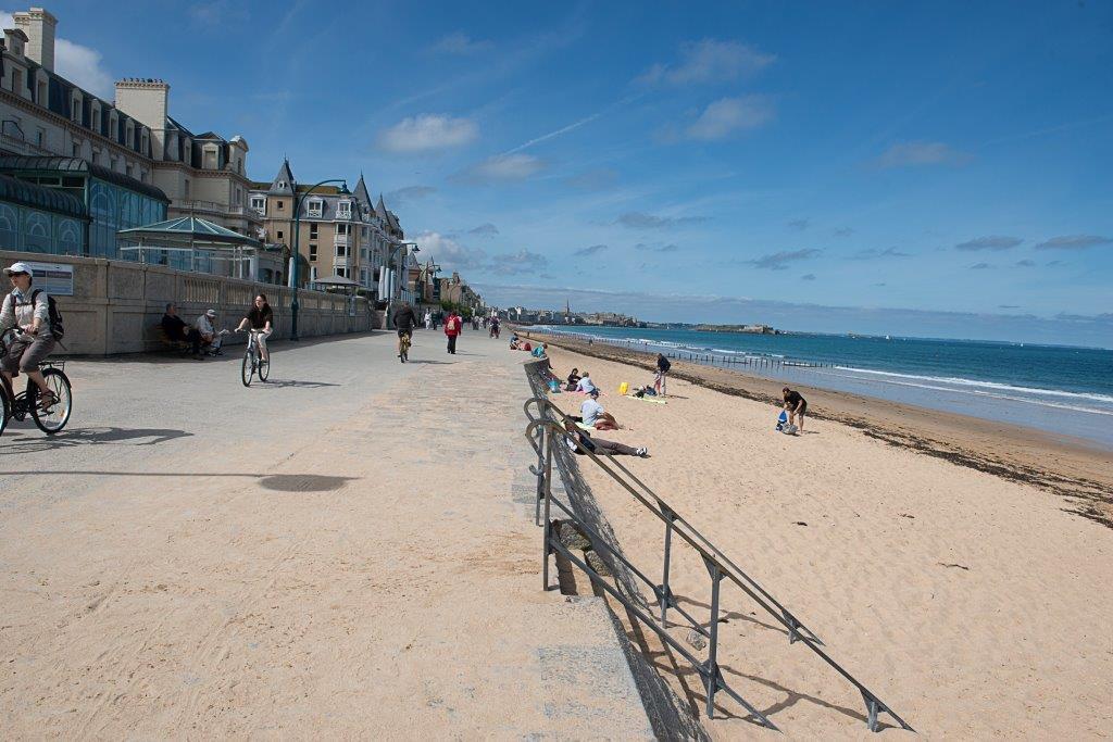 Bel Horizon, Au Pied De La Plage Du Sillon Saint-Malo Exterior foto