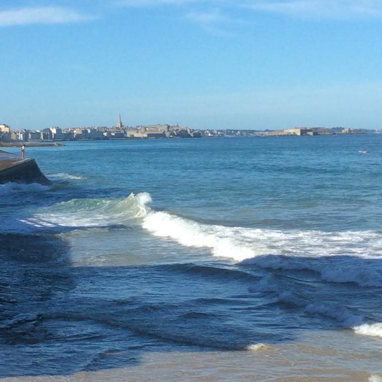 Bel Horizon, Au Pied De La Plage Du Sillon Saint-Malo Exterior foto